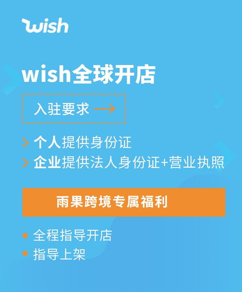 wish开店